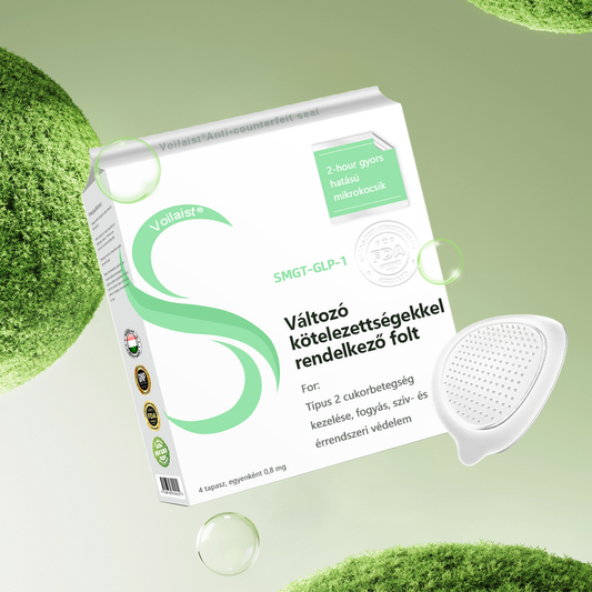 𝐕𝐨𝐢𝐥𝐚𝐢𝐬𝐭® SMGT-GLP-1 nano mikrotűs tapasz (Fájdalommentes, hosszan tartó, kezeli a cukorbetegséget, az elhízást és a szív- és érrendszeri betegségeket)