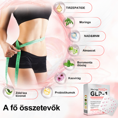 Hivatalos webáruház – ⚡Tooyes® GLP-1 Magas Koncentrációjú Folyékony Gyöngyök – NAD+, Moringa, HCA összetevőkkel (Fogyás, Öregedésgátlás, Bél- és Immunrendszer támogatás, Vércukorszint egyensúly, Szív- és Agyegészség)