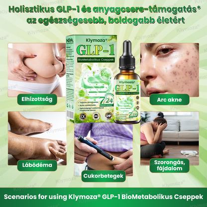Klymoza® GLP-1 BioMetabolikus Cseppek – Élelmiszeripari zsírégető – a Magyar Elhízástudományi Társaság (HSSO) fejlesztésében