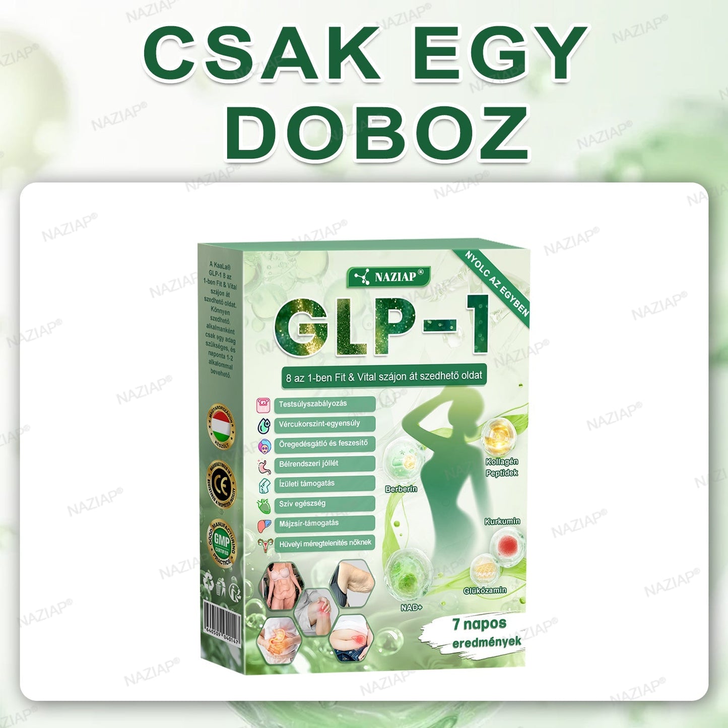 📉 𝗡𝗔𝗭𝗜𝗔𝗣® 𝗚𝗟𝗣-𝟭 𝟴 𝗮𝘇 𝟭-𝗯𝗲𝗻 𝗙𝗶𝘁 & 𝗩𝗶𝘁𝗮𝗹 𝗦𝘇á𝗷𝗼𝗻 á𝘁 𝘀𝘇𝗲𝗱𝗵𝗲𝘁ő 𝗼𝗹𝗱𝗮𝘁 – 𝗡𝗮𝗽𝗶 𝗲𝗴𝘆𝘀𝘇𝗲𝗿, 𝟳 𝗻𝗮𝗽 𝗮𝗹𝗮𝘁𝘁 𝗹á𝘁𝗵𝗮𝘁ó 𝘃á𝗹𝘁𝗼𝘇á𝘀 / 𝗘𝗹𝗵í𝘇á𝘀, 𝘀𝘇í𝘃- é𝘀 é𝗿𝗿𝗲𝗻𝗱𝘀𝘇𝗲𝗿𝗶 𝗲𝗴é𝘀𝘇𝘀é𝗴, 𝗰𝘂𝗸𝗼𝗿𝗯𝗲𝘁𝗲𝗴𝘀é𝗴, 𝗮𝗹𝘃á𝘀𝗶 𝗮𝗽𝗻𝗼𝗲, 𝗯é𝗹𝗿𝗲𝗻𝗱𝘀𝘇𝗲𝗿 𝗲𝗴é𝘀𝘇𝘀é𝗴𝗲, í𝘇ü𝗹𝗲𝘁𝗶 𝗽𝗿𝗼𝗯𝗹é𝗺á𝗸 é𝘀 𝗺é𝗴 𝘀𝗼𝗸 𝗺á𝘀 𝗲𝘀𝗲𝘁é𝗻